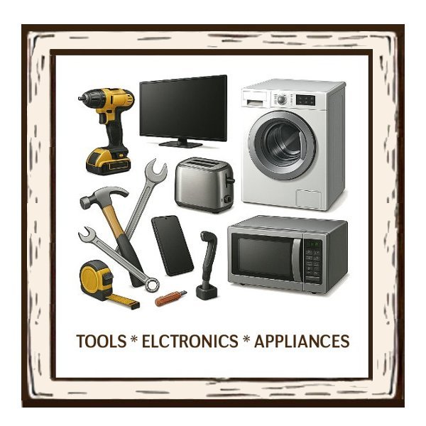 Tools, Appliances, Parts collectibles and memorabilia