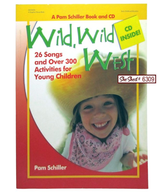 Wild Wild West Book & CD Pam Schiller Early Childhood Activities GH10476